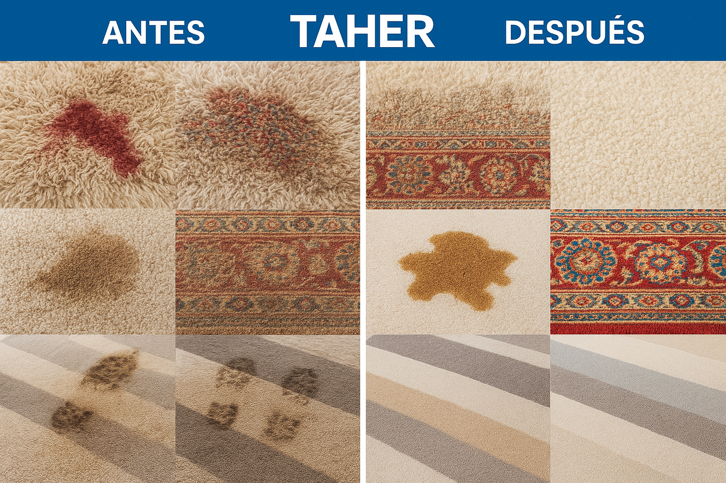 Limpieza de Alfombras y Tapetes