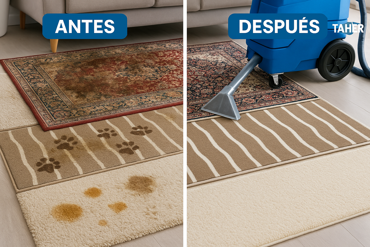 Limpieza de Alfombras y Tapetes